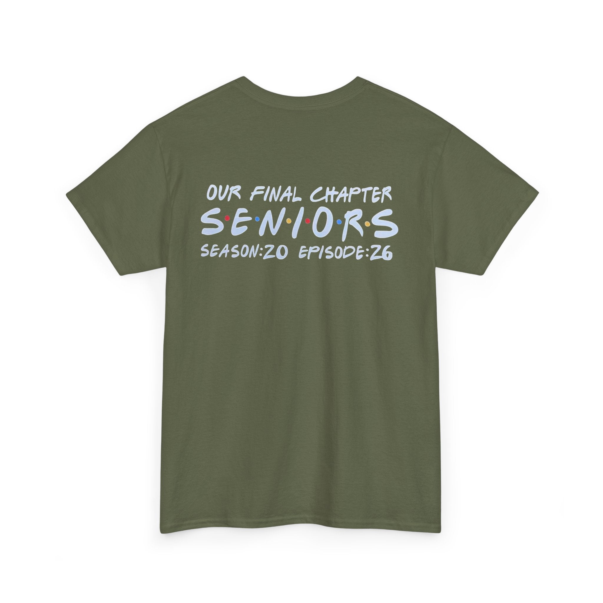 Senior Year Donut Tee — 'Our Final Chapter: SENIORS' Class Shirt