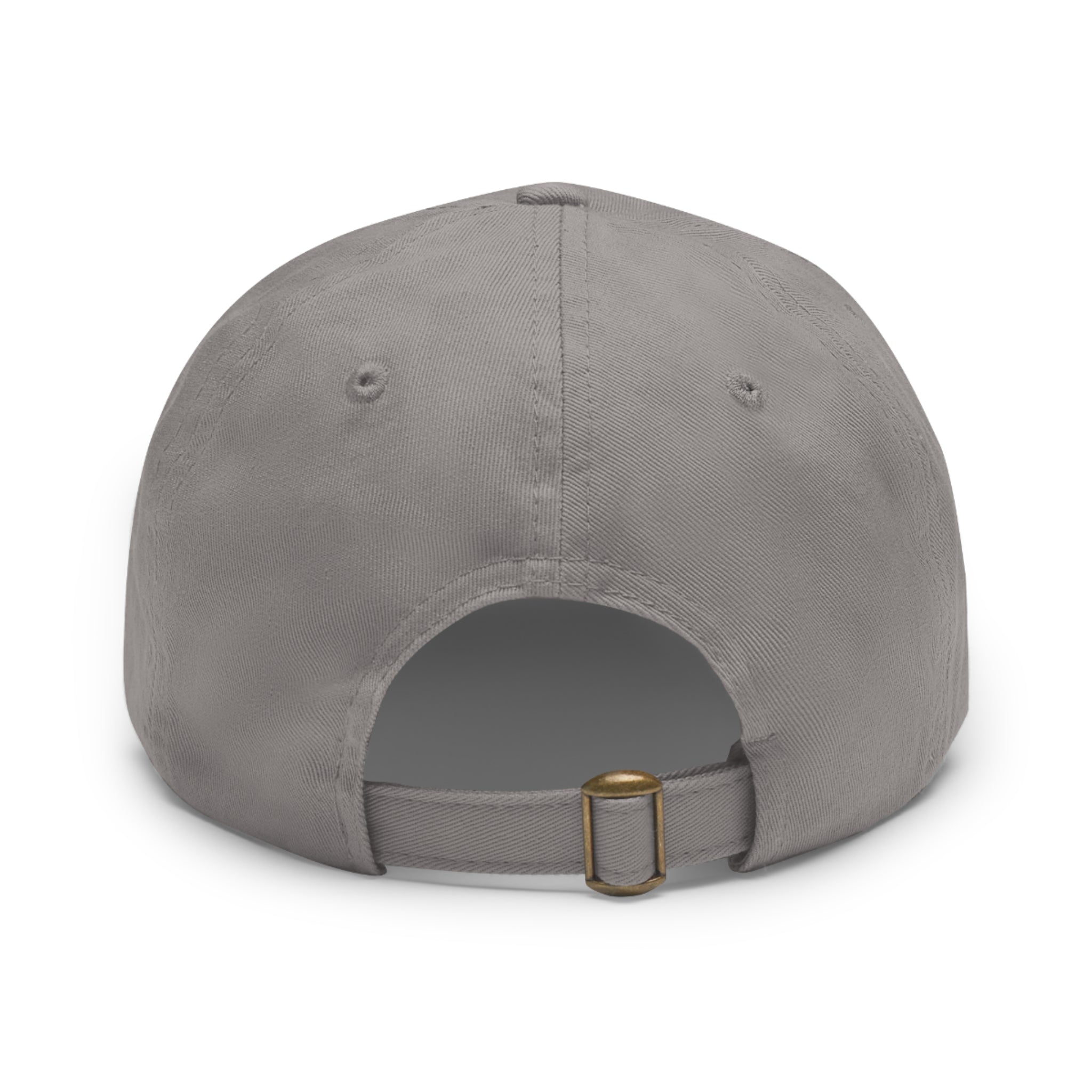 Sweet Society Leather Patch Dad Hat — Embroidered Logo Cap