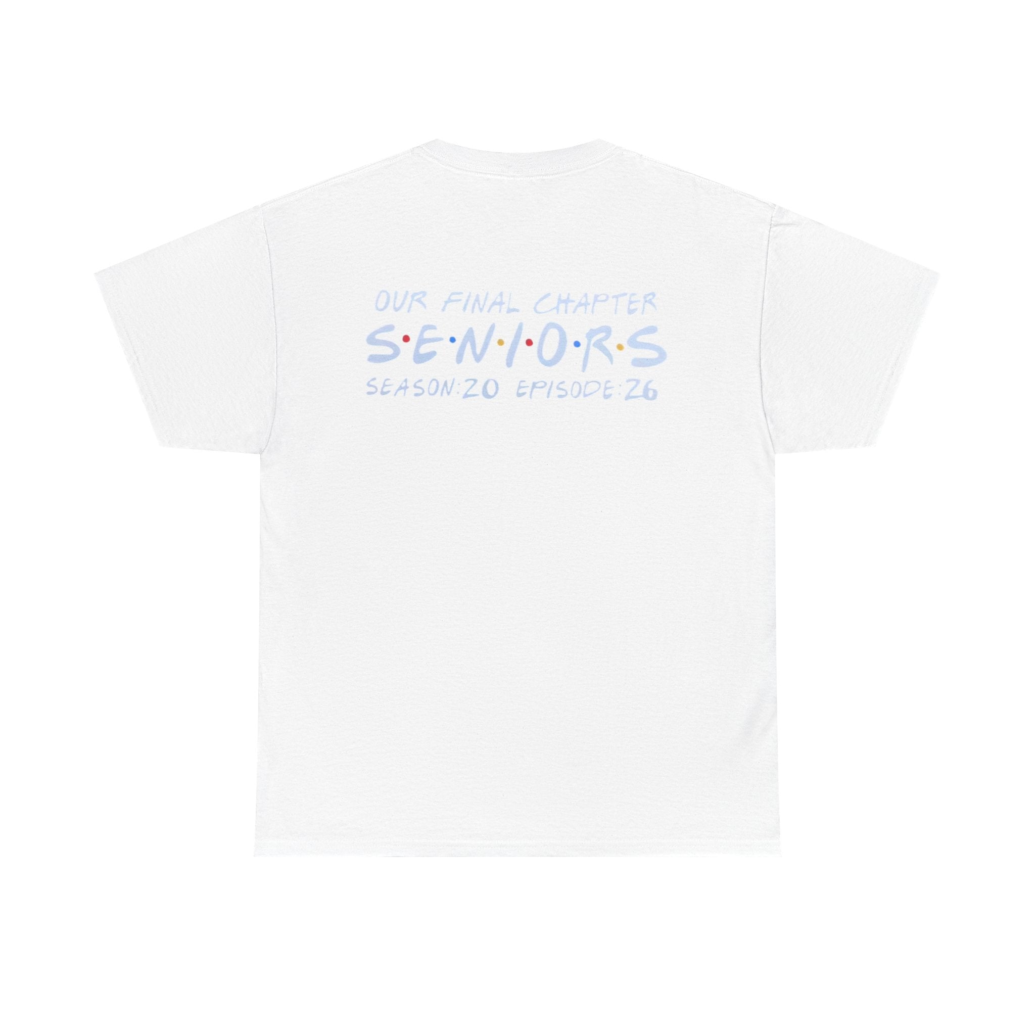 Senior Year Donut Tee — 'Our Final Chapter: SENIORS' Class Shirt