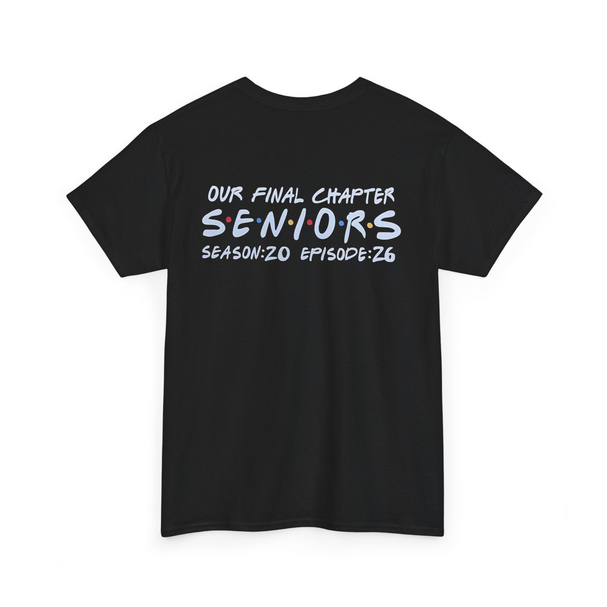 Senior Year Donut Tee — 'Our Final Chapter: SENIORS' Class Shirt