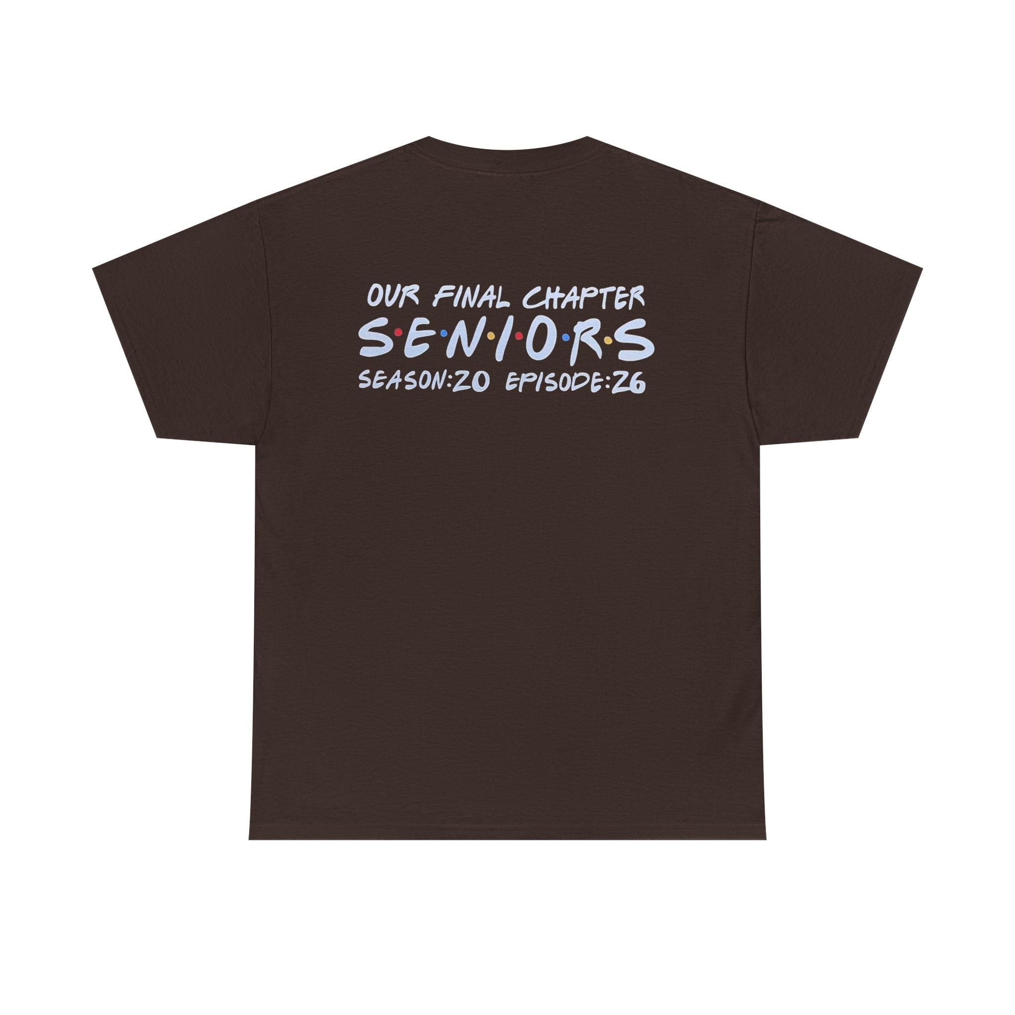 Senior Year Donut Tee — 'Our Final Chapter: SENIORS' Class Shirt