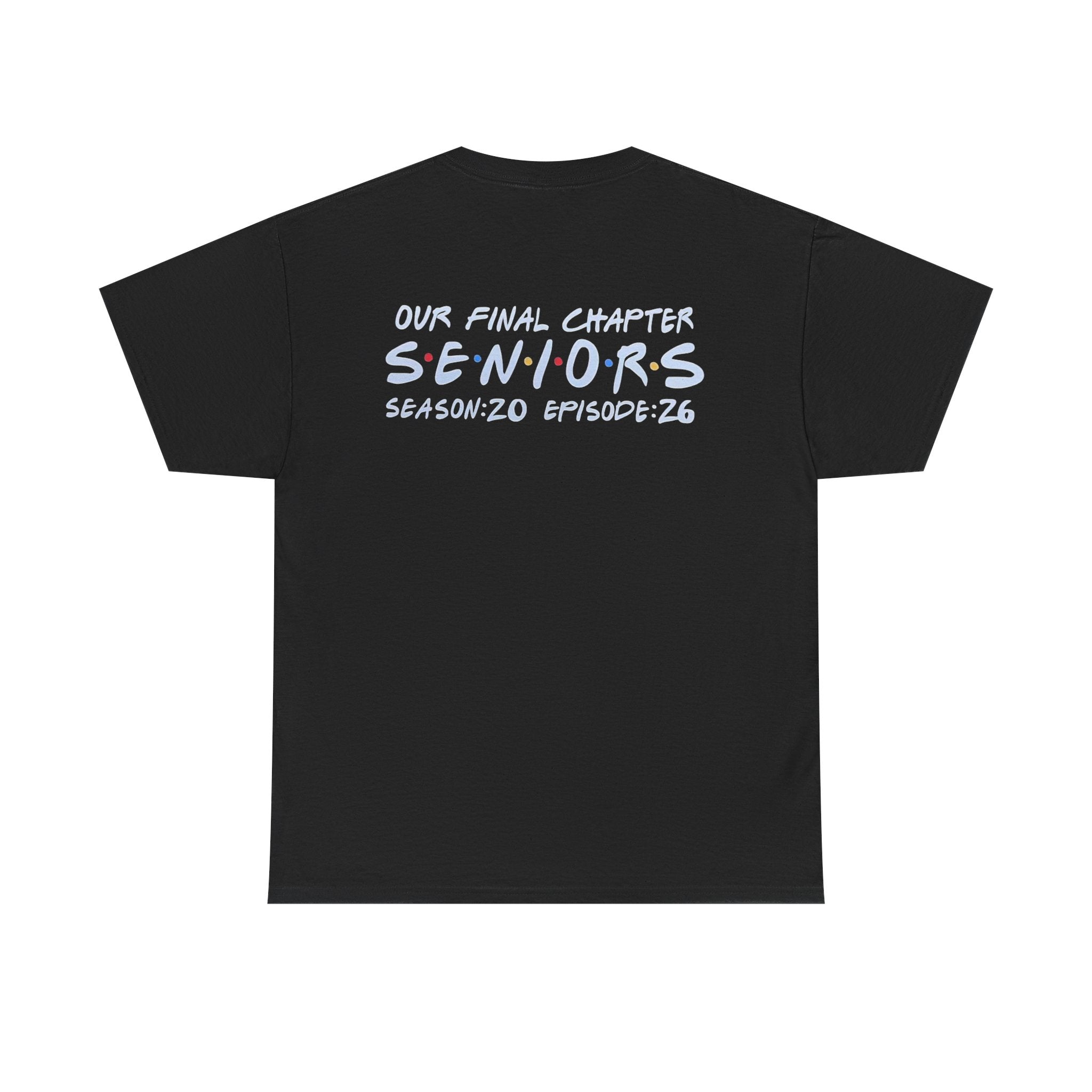 Senior Year Donut Tee — 'Our Final Chapter: SENIORS' Class Shirt