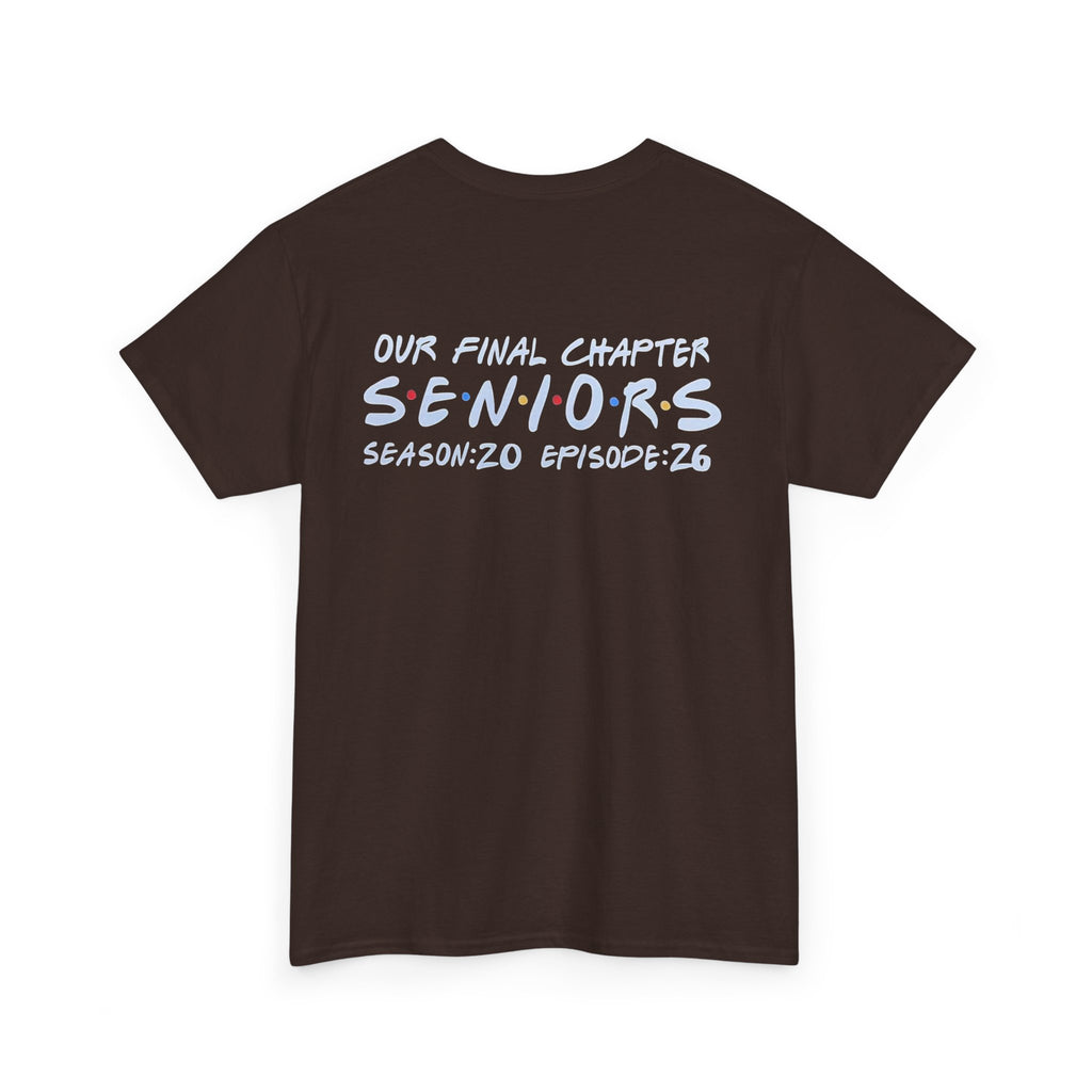 Senior Year Donut Tee — 'Our Final Chapter: SENIORS' Class Shirt