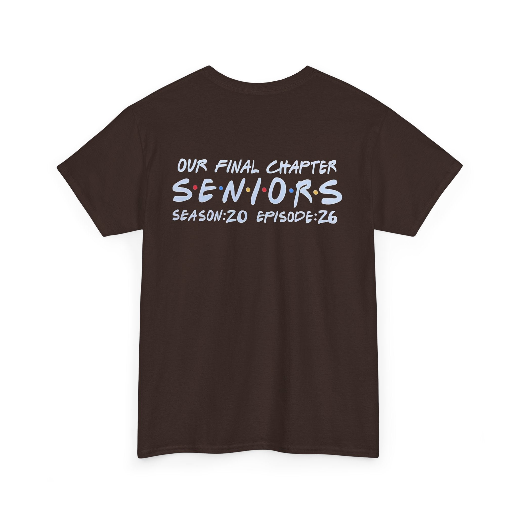Senior Year Donut Tee — 'Our Final Chapter: SENIORS' Class Shirt