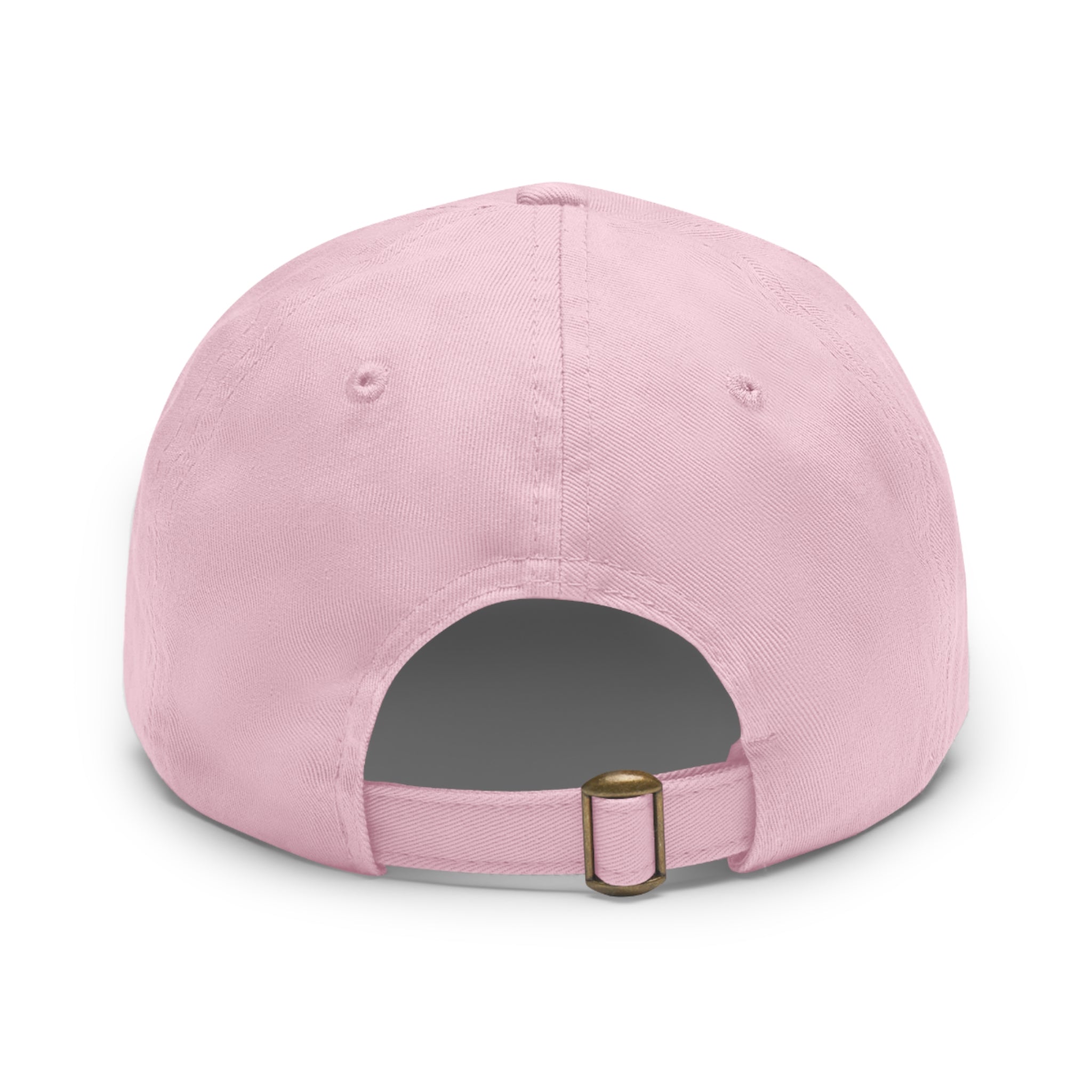 Sweet Society Leather Patch Dad Hat — Embroidered Logo Cap