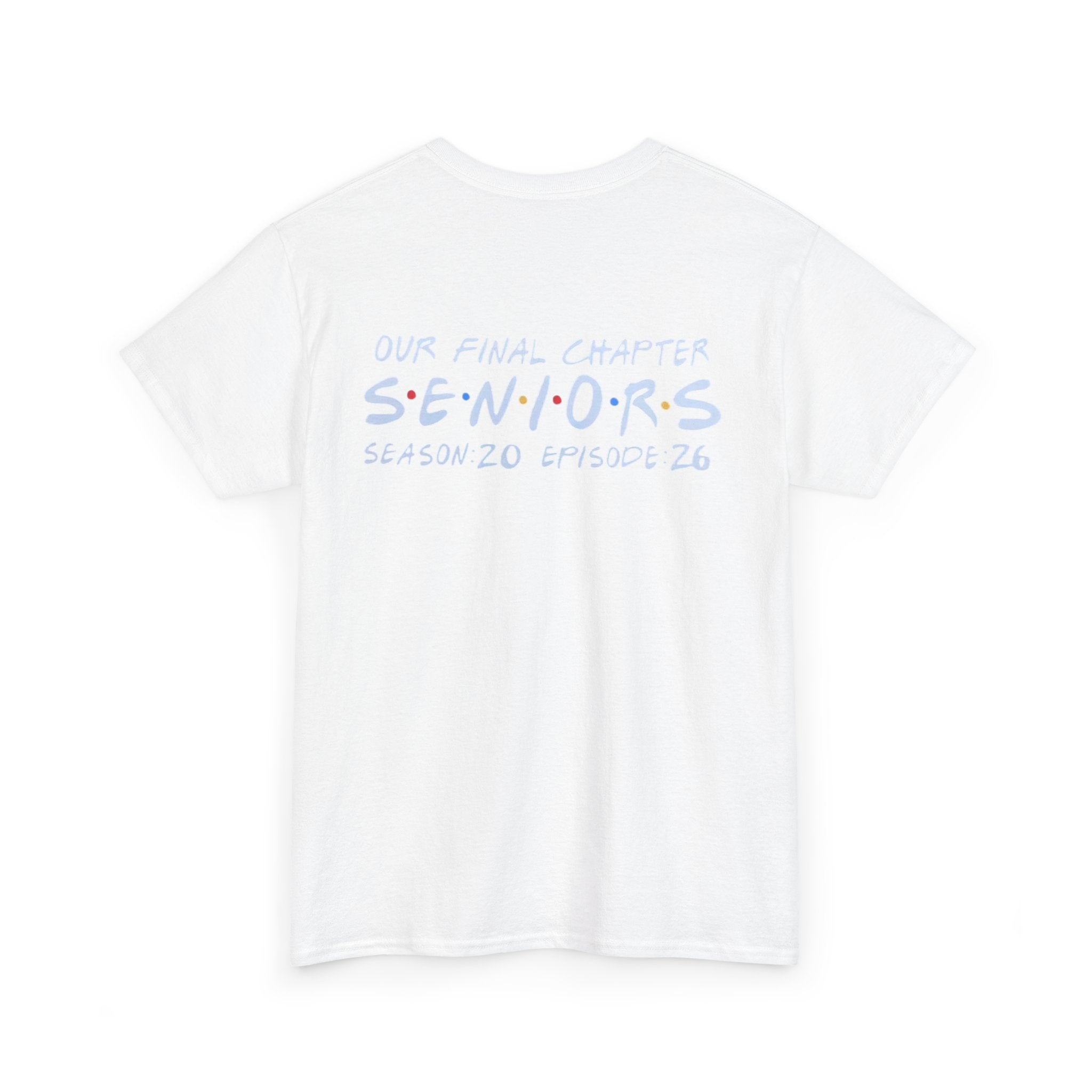 Senior Year Donut Tee — 'Our Final Chapter: SENIORS' Class Shirt
