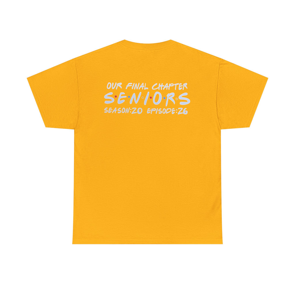 Senior Year Donut Tee — 'Our Final Chapter: SENIORS' Class Shirt