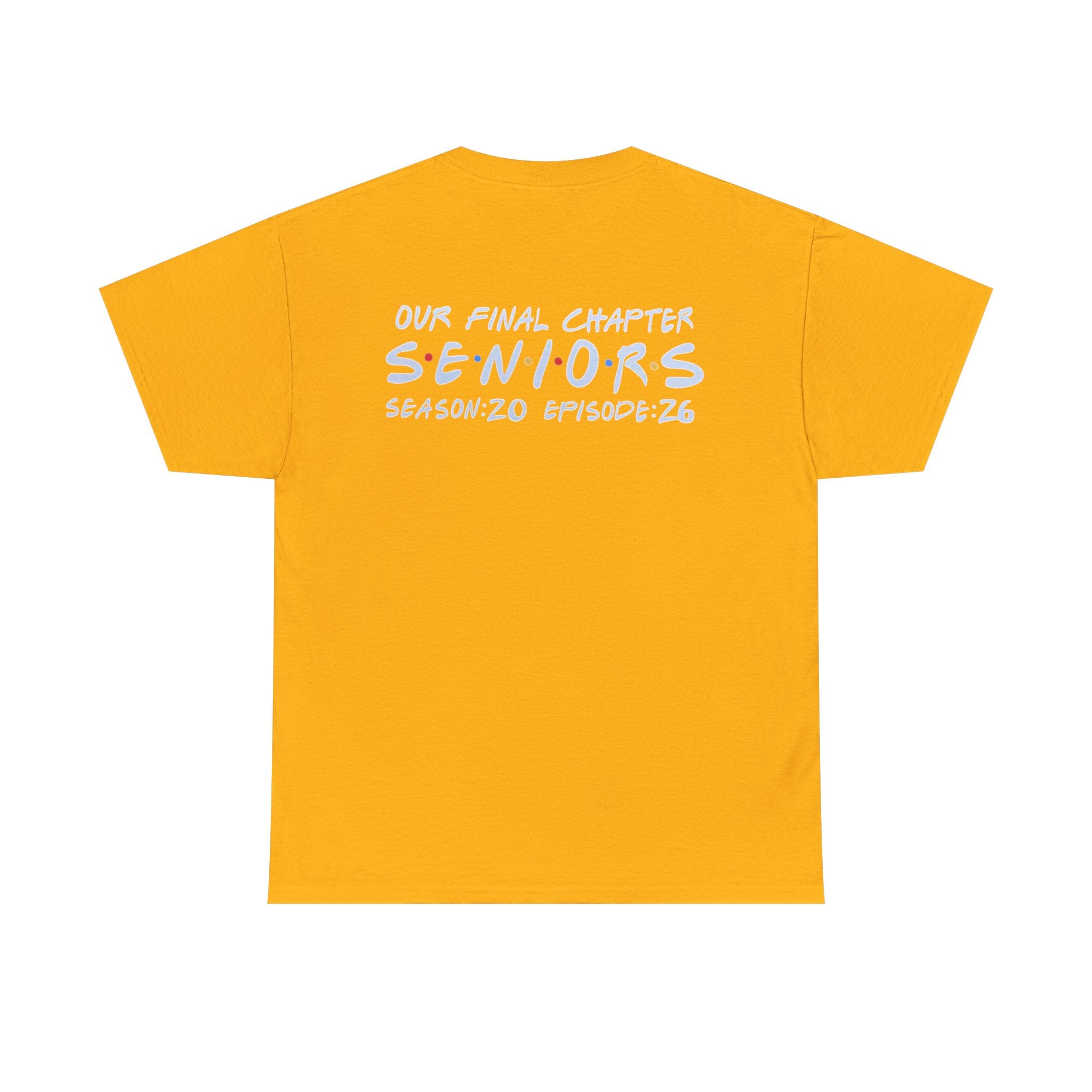 Senior Year Donut Tee — 'Our Final Chapter: SENIORS' Class Shirt