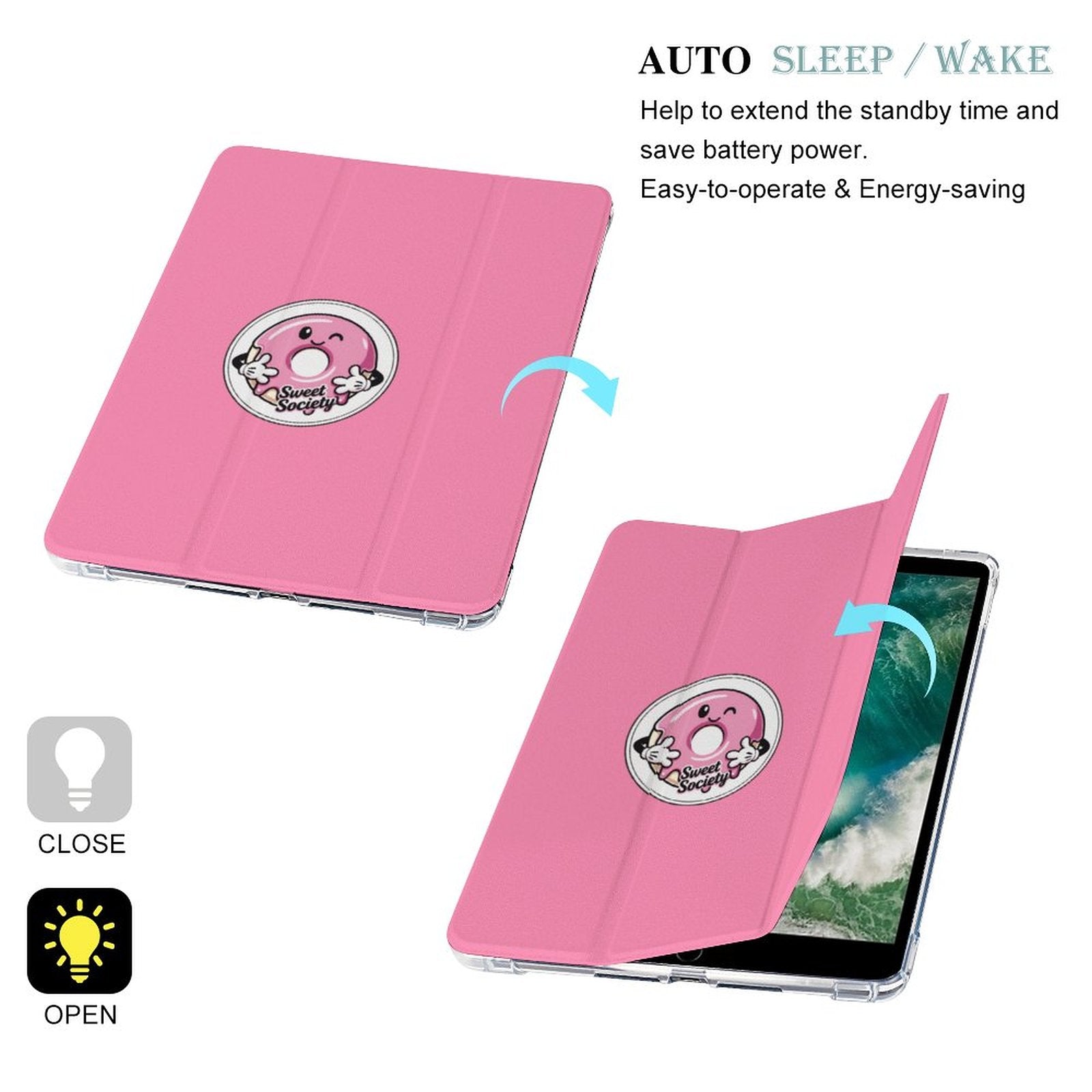 iPad Case with Pencil Holder