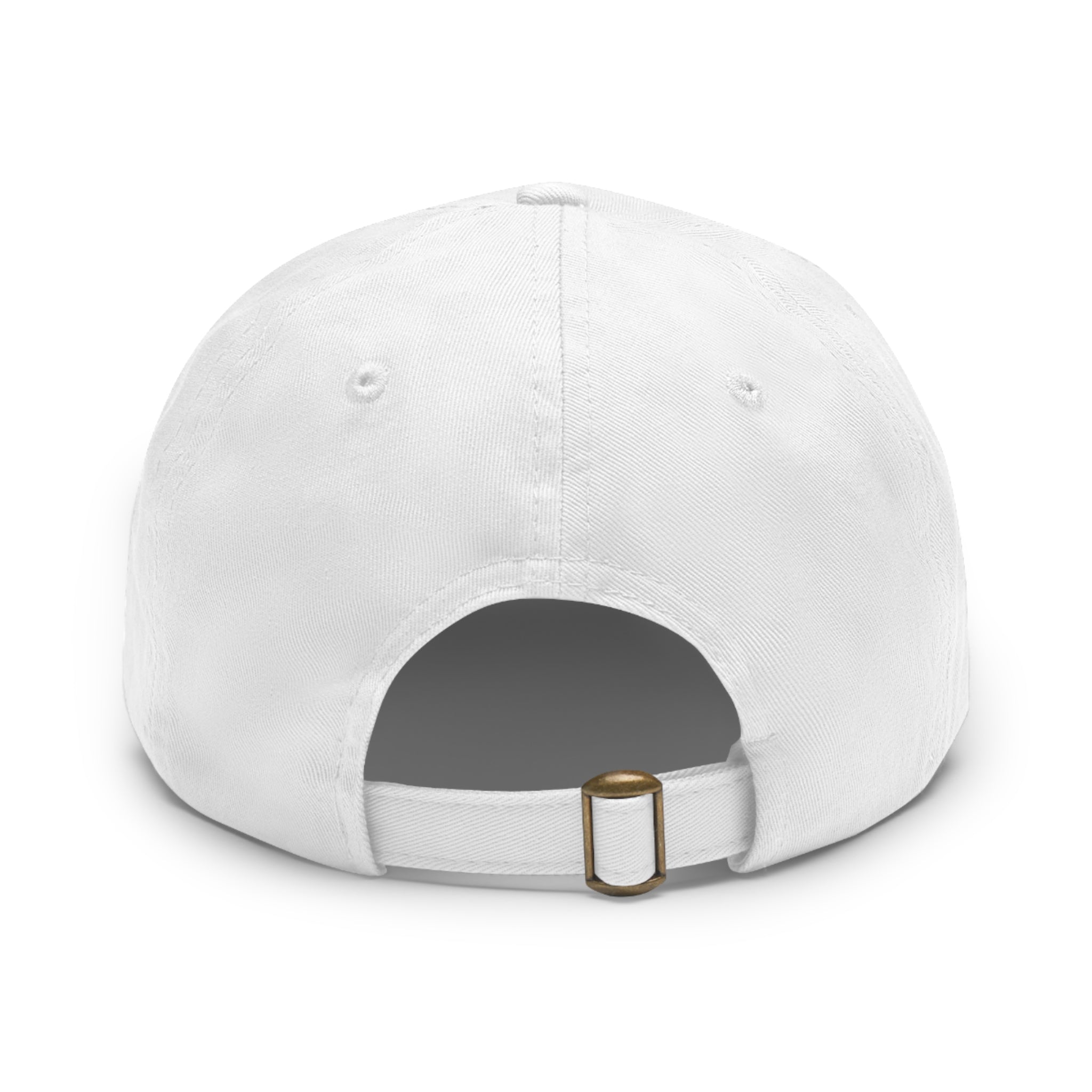 Sweet Society Leather Patch Dad Hat — Embroidered Logo Cap