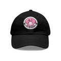 Sweet Society Leather Patch Dad Hat — Embroidered Logo Cap