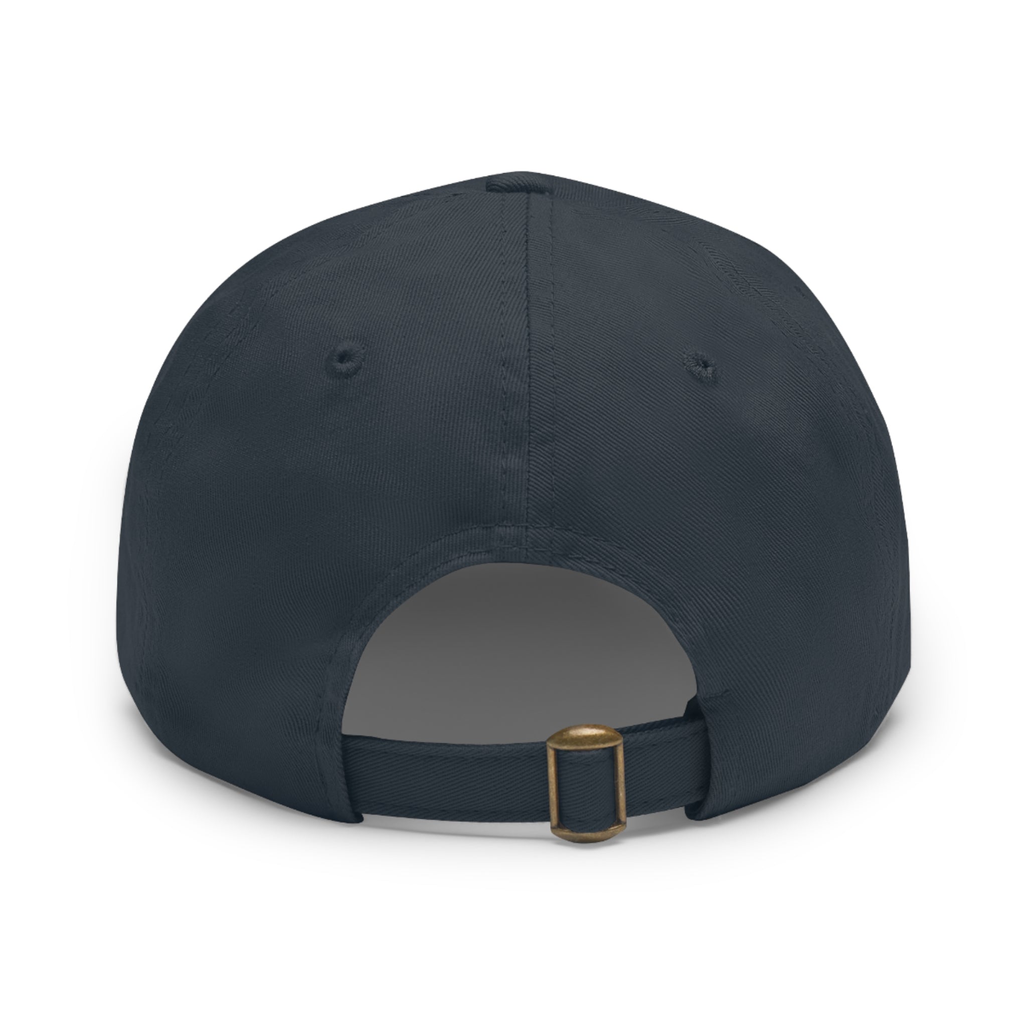 Sweet Society Leather Patch Dad Hat — Embroidered Logo Cap