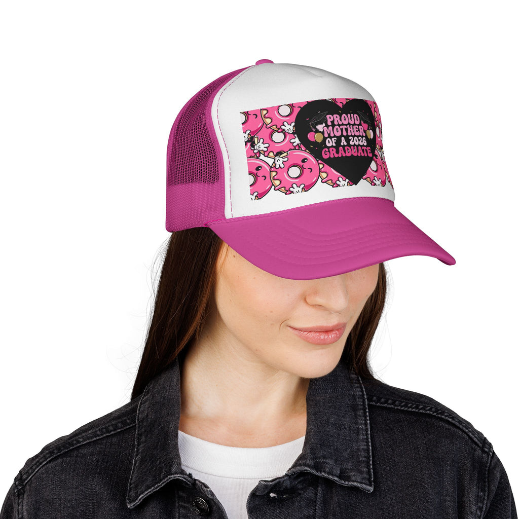 2026 Graduation Mom Trucker Cap — Proud Mom Hat
