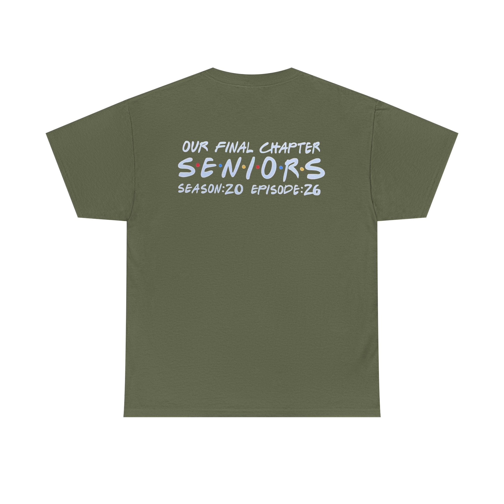 Senior Year Donut Tee — 'Our Final Chapter: SENIORS' Class Shirt