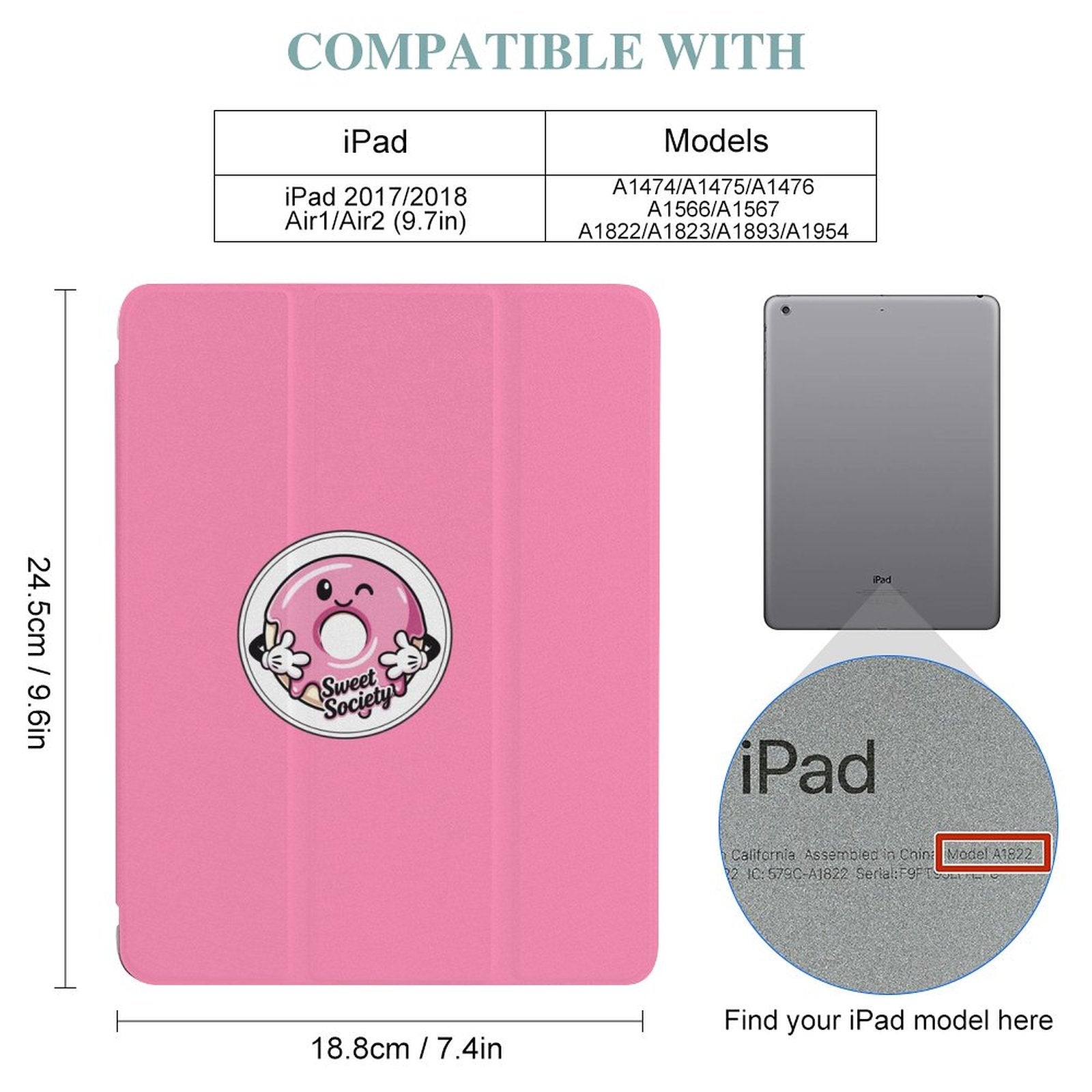 iPad Case with Pencil Holder